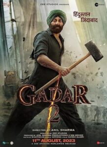 دانلود فیلم هندی گادار 2 Gadar 2 2023 ✔️ با دوبله و زیرنویس فارسی چسبیده
