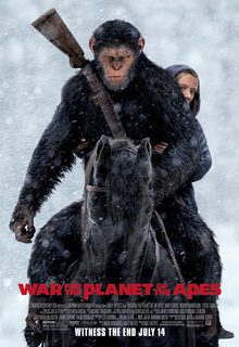 دانلود فیلم جنگ برای سیاره میمون ها War for the Planet of the Apes 2017 ✔️ با زیرنویس فارسی چسبیده